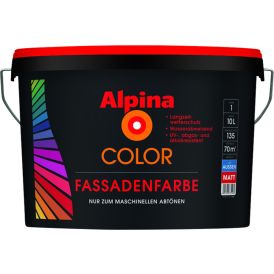 Fassaadivärv Alpina Colors Color Fassadenfarbe Base 1 valge 10L