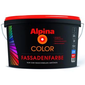 Fassaadivärv Alpina Color Fassadenfarbe Base 1 valge 2,5 l