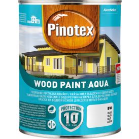 Puitfassaadvärv Pinotex Wood Paint Aqua 1 l valge