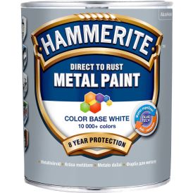 Metallivärv Hammerite Smooth Finish BW 2,5 l