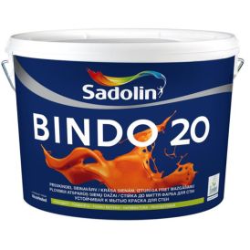 Seinavärv Sadolin Bindo 20 BW valge 9 l