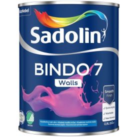 Seinavärv Bindo 7 Sadolin BW 0,9 l, valge