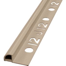 Plaadiliist Dione ümar PVC beež 12 x 2500 mm