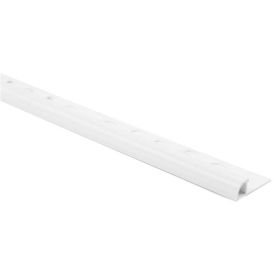 Plaadiliist PVC hallikasvalge, 10 x 2500 mm