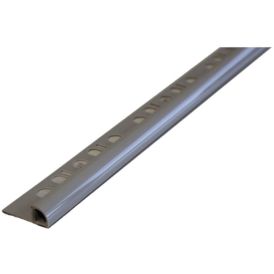 Plaadiliist PVC hall, 8 x 2500 mm