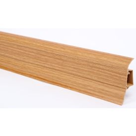 Sokliliist Döllken SLK50 PVC pähkel naturaalne 25 x 50 x 2500 mm