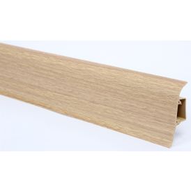 Sokliliist Döllken SLK50 PVC tamm rustik 25 x 50 x 2500 mm