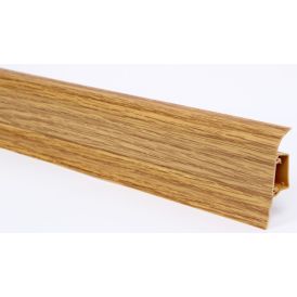 Sokliliist Döllken SLK50 PVC tume tamm 25 x 50 x 2500 mm