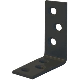 Mööblinurk Arras 40 x 40 x 20 mm must 5 tk