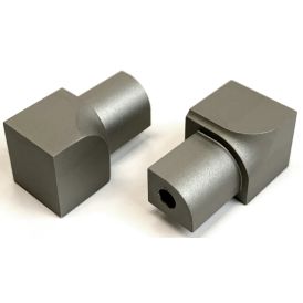 Plaadiliistu sisenurk Dione 12 mm titan 2 tk