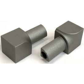 Plaadiliistu sisenurk Dione 8 mm titan 2 tk