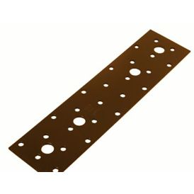Naelutusplaat Arras 200 x 50 mm pruun
