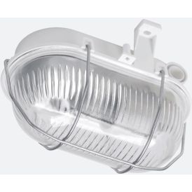 Niiskuskindel valgusti Lena Lighting Oval 60 Simetal 2 valge