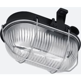 Niiskuskindel valgusti Lena Lighting Oval 60 Simetal 2 must