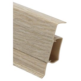 Sokliliist Döllken SLK60 Q PVC 3040 21,5 x 60 x 2500 mm
