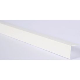 Välisnurgaliist plastik KKU25 valge 25 x 25 x 2600 mm