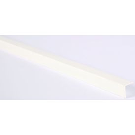 Välisnurgaliist plastik KKU15 valge 15 x 15 x 2600 mm