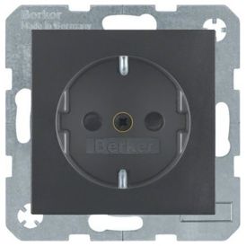 Maandusega turvapesa Berker S1 must