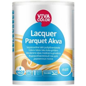 Veepõhine puitpõrandalakk Lacquer Parquet Akva 1 l