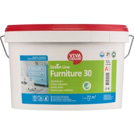 Mööblivärv Green Line Furniture 30 poolmatt 7,2 l