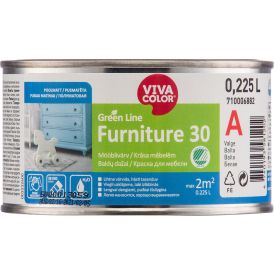 Mööblivärv Vivacolor Green Line Furniture 30 C ainult toonimiseks 0,225 l