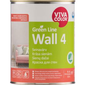 Seinavärv Vivacolor Green Line Wall 4 A valge