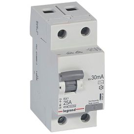 Rikkevoolukaitselüliti Legrand RX³ 2P 25A