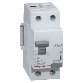 Rikkevoolukaitselüliti Legrand RX³ 2P 40A