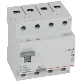 Rikkevoolukaitselüliti Legrand RX³ 4P 25A