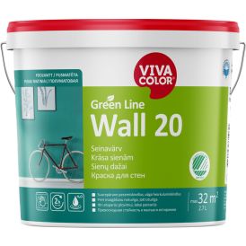 Seinavärv Vivacolor Green Line Wall 20, poolmatt