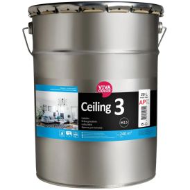 Laevärv Vivacolor Ceiling 3 AP valge 20 l