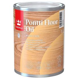 Põrandaõli Tikkurila Pontti Floor Oil 1L, värvitu