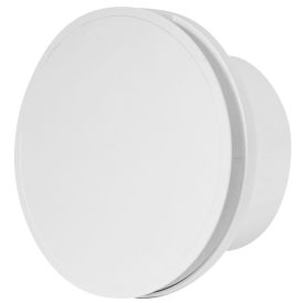 Elektiventilaator Europlast E-Extra EAT Ø 100 mm valge