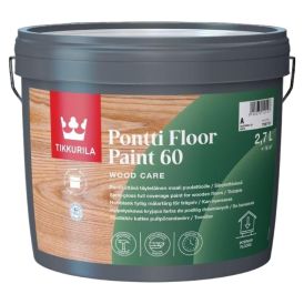 Põrandavärv Tikkurila Pontti Floor Paint 60 C ainult toonimiseks 2,7 l