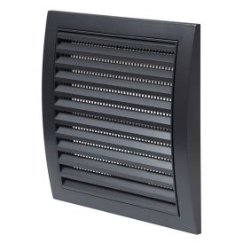 Ventilatsioonirest Europlast N 190 x 190 mm Ø100 mm antratsiit