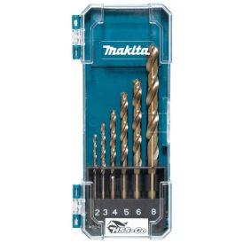 Metallipuuride komplekt Makita HSS-CO D-75758
