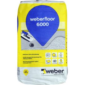 Kiirkivinev põrandasegu Weberfloor 6000 20 kg
