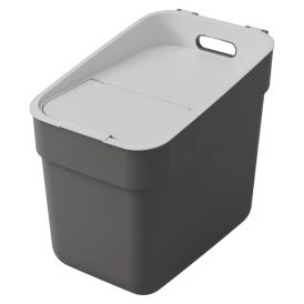 Prügikast sorteerimiseks 20 l, tumehall