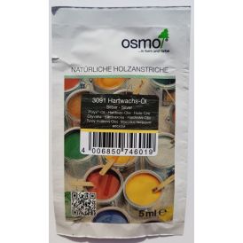 Õlivaha Polyx tester toonitud Osmo 3091 hõbe 5 ml