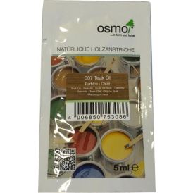 Terrassiõli tester Osmo 007 Teak värvitu 5 ml