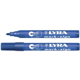 Marker ümara otsaga sinine