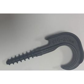 Toruhoidik tüübliga Baltplast 16-20 mm 100 tk must