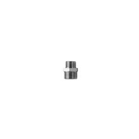 Ahenev kaksiknippel 1/2" x 3/8" kroomitud
