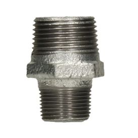 Ahenev kaksiknippel tsink 1" x 1/2"