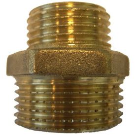 Ahenev kaksiknippel 1/2" x 3/4"