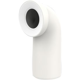 WC ühendustoru Sanit 90°