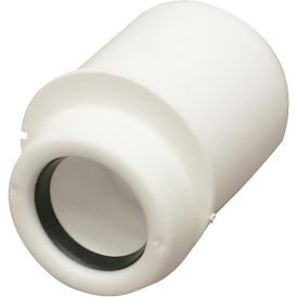 Üleminek muhvile lühike Pipelife PP-HT 40 x 32 mm S14 valge