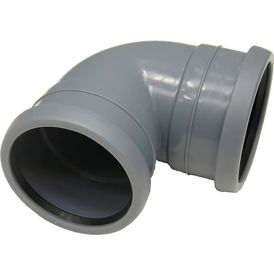 Kaksikmuhv käänik Pipelife PP-HT 110/88° S16 hall, nurgaga