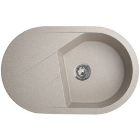 Köögivalamu Aqualine XVesta Plus 78 x 50 cm beež