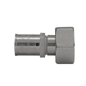 Ameerika ühendusega liitmik Aqua Rubinetterie AL-PEX press 16 x 3/4" SK